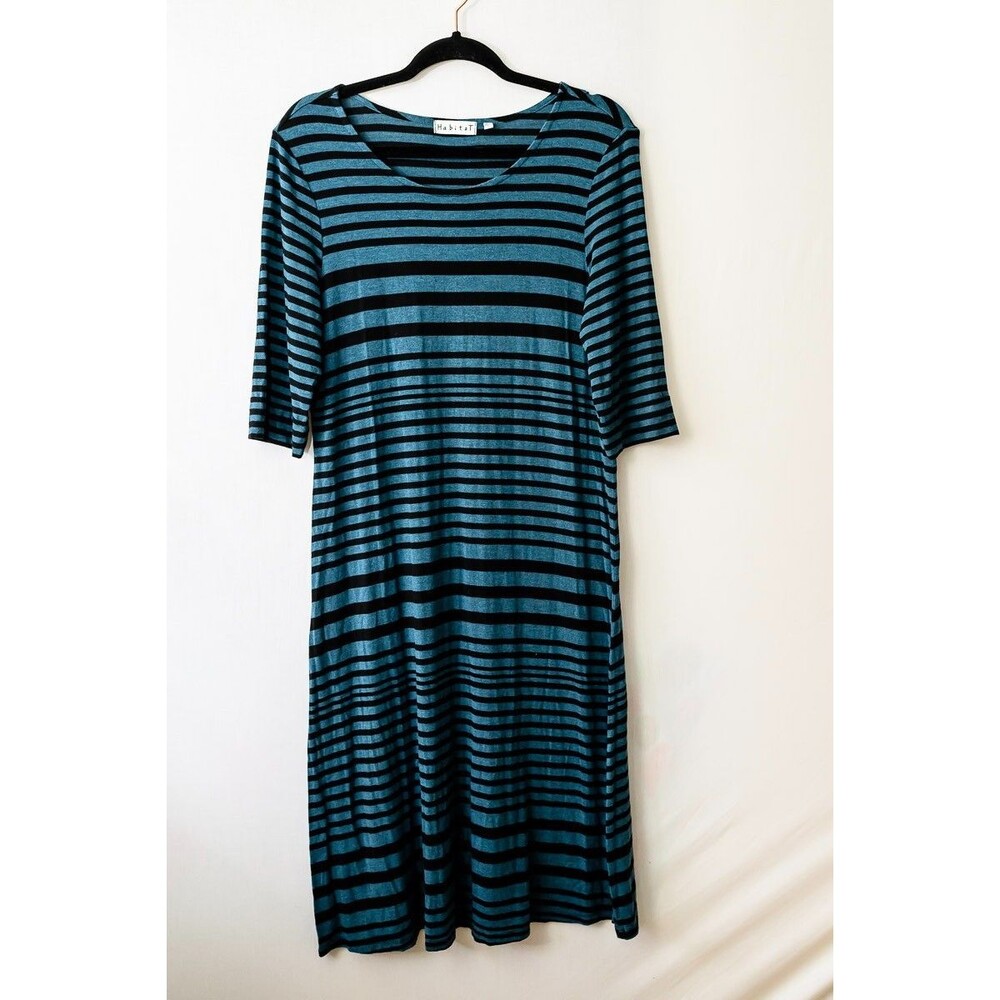 Habitat Blue striped S Maxi Dress